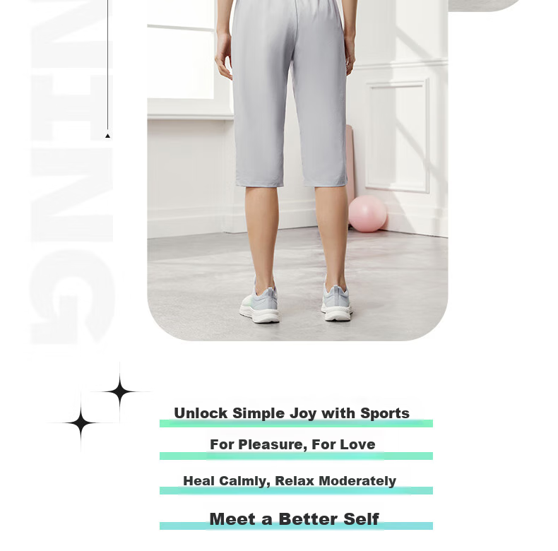 361° Women's Sports Shorts, Spring And Summer Loose-Fitting Running Pants, Outdoor Fitness Casual Trousers for Women, 662424706H-5 30