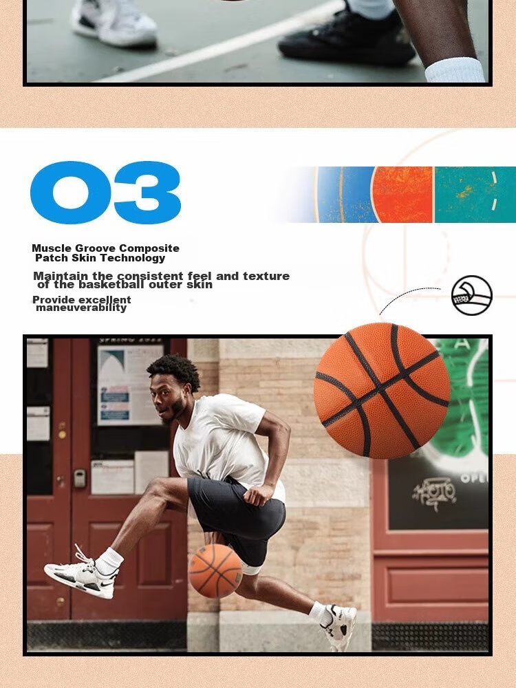 Wilson Basketball, Size 7, Microfiber, Fan-Favorite EVOLUTION Model, Indoor Competition-Grade, Non-Slip, Wear-Resistant, Adult Basketball, 0516 4