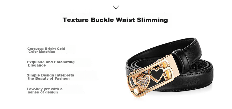 CARTELO Women's Leather Belt Cowhide Decorative Slim Skirt Belt Fashion Casual Versatile Pin Buckle Gift 2