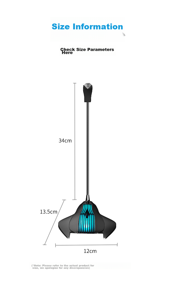 SAST OK-63 Computer Microphone, Gaming Voice Desktop Conference Host Live Streaming PUBG Compatible with Desktop Computers And Laptops, Condenser Mic USB Versio 13