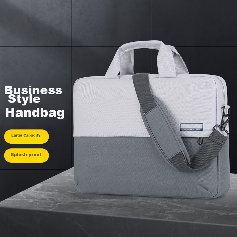 BRINCH Laptop Bag, Handheld 14/16-Inch Business Crossbody Shoulder Bag, Suitable for Apple And Huawei Laptops