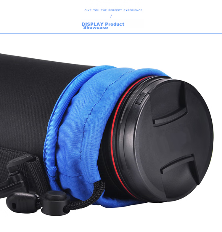 JJC Camera Lens Bag Storage Case Protective Cover for DSLR Mirrorless Lenses, Suitable for Canon 70-300, Nikon 24-70 F2.8, Sony, Fuji, Tenglong 7