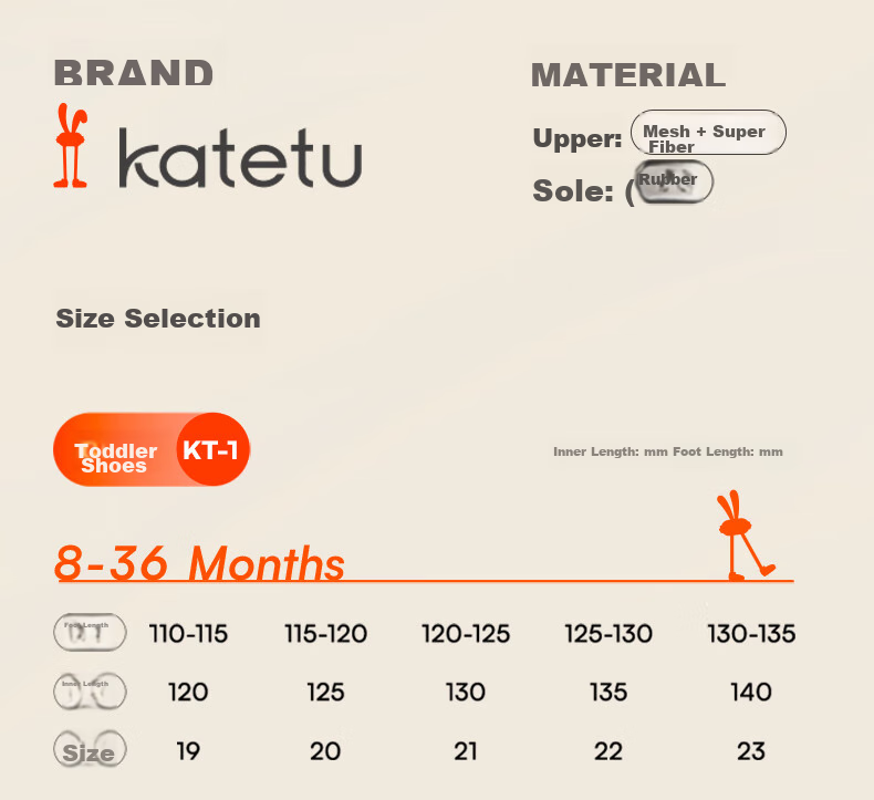 Katetu Toddler Shoes, Infant Functional Shoes, Spring And Summer Children's Shoes, Kindergarten Indoor Shoes, Baby Preschool White Shoes X3CE026 11