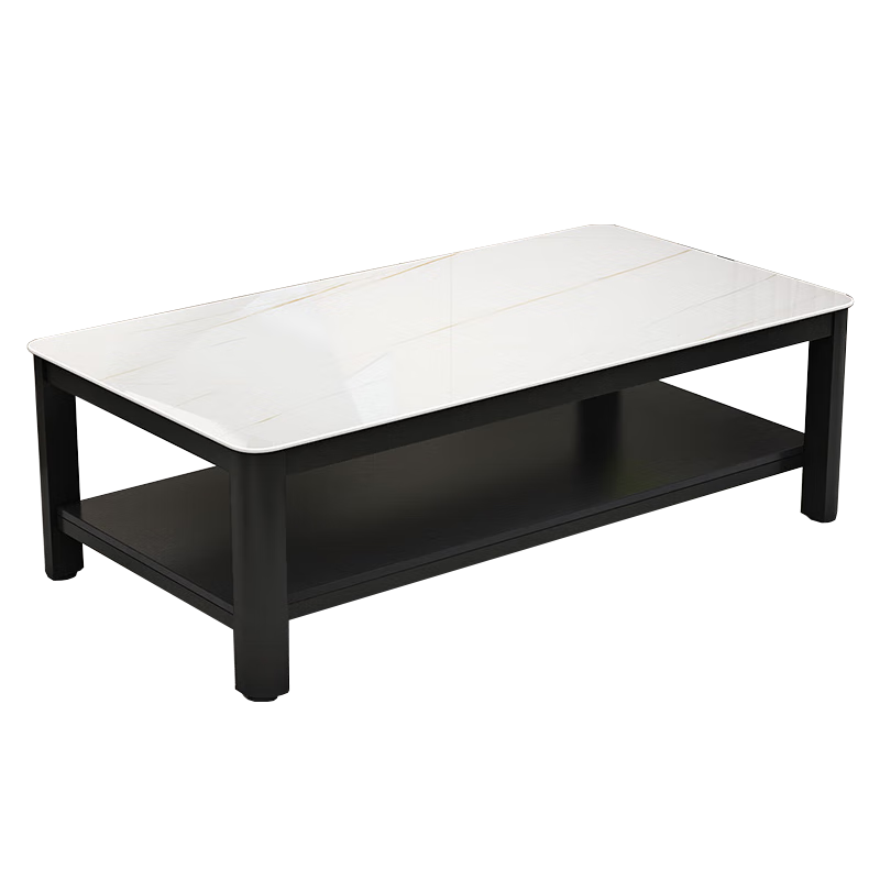 Fanshe Coffee Table, Living Room Tea Table, Office Coffee Table, Small Apartment Glass Sofa Table, Modern Minimalist Tea Table