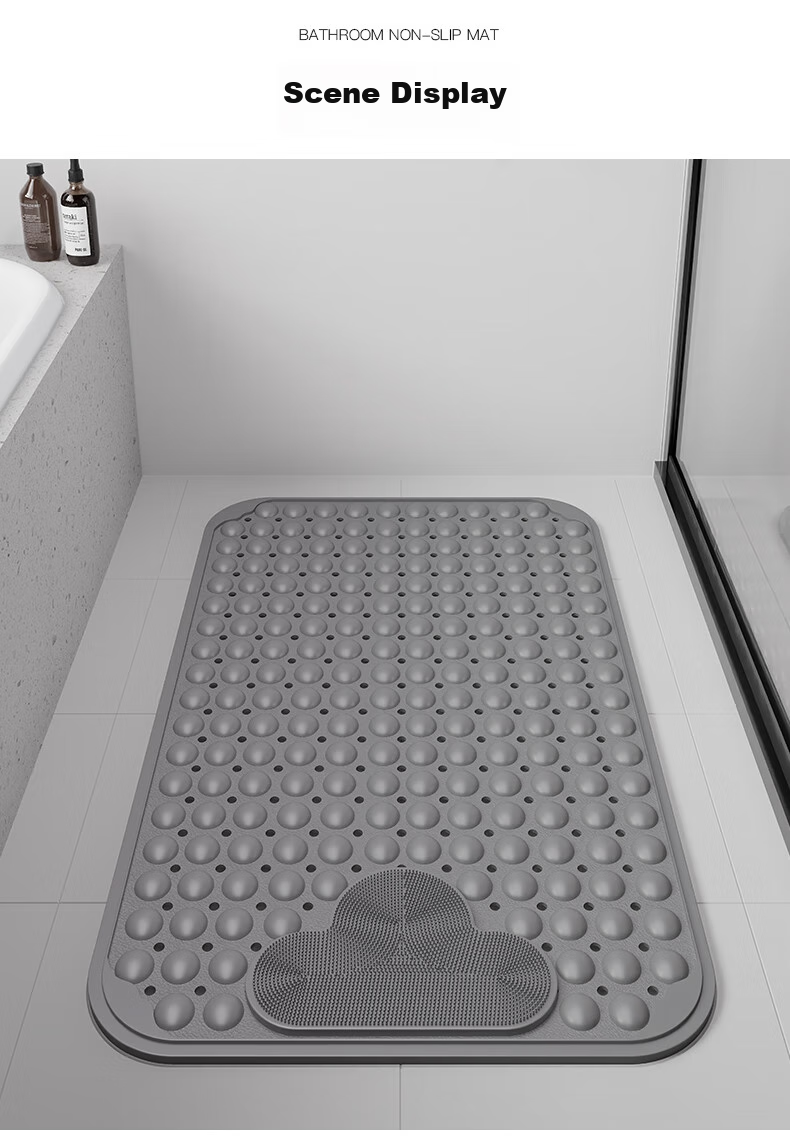 FARLEEHOMES Bathroom Non-Slip Mat, Shower Bath Toilet Foot Mat, Waterproof Pad, Anti-Fall Floor Mat 9