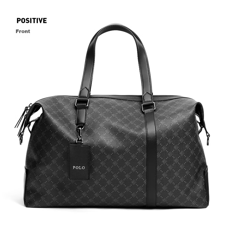 POLO Travel Bag, Men's Handbag, Shoe Compartment, Business Trip, Gym Bag, Sports Luggage Bag, Large Capacity Storage Bag 18