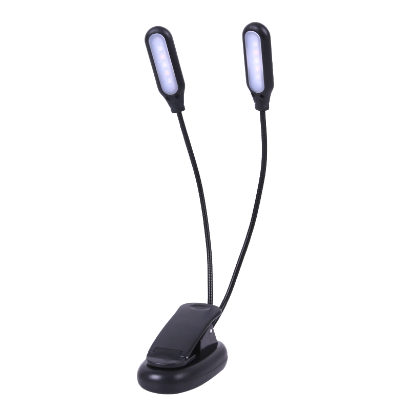 Maneryuepu Music Stand Light, Outdoor Rechargeable Sheet Music Lamp, Reading Light for Children's Study And Reading, Score Lamp