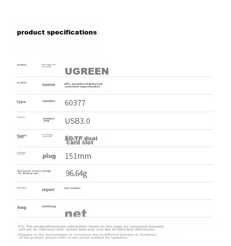 UGREEN Type-C Expansion Dock Compatible with Apple iMac, Magnetic Expansion Hub, Multifunctional USB Hub, Card Reader, Data Transfer, Laptop 15