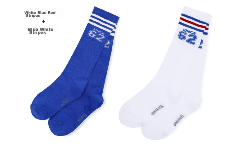 Disney Children's Mid-Calf Socks, Summer Thin Basketball Socks, Student Soccer Socks, Boys' Long Tube Socks, Spring And Autumn Sports Socks 4