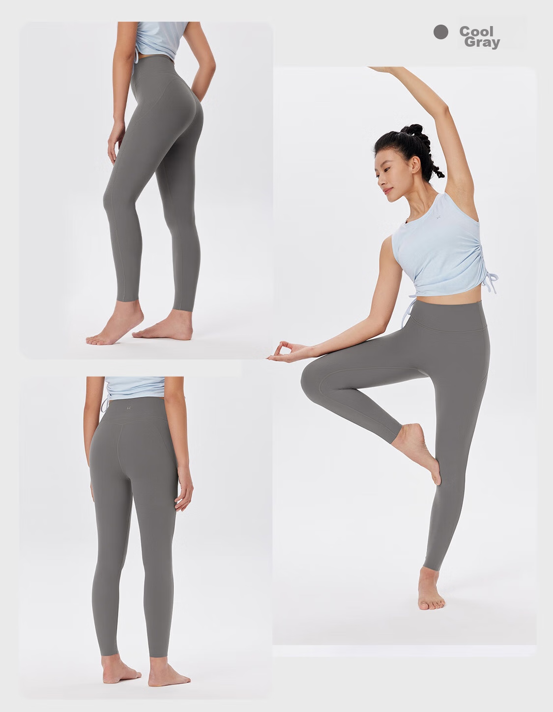 Keep Warm Yoga Pants, One Size High-Waist Butt-Lifting Yoga Pants for Women, Fitness Leggings, Naked-Feel Sports Tight Pants 12393 Classic Black 19