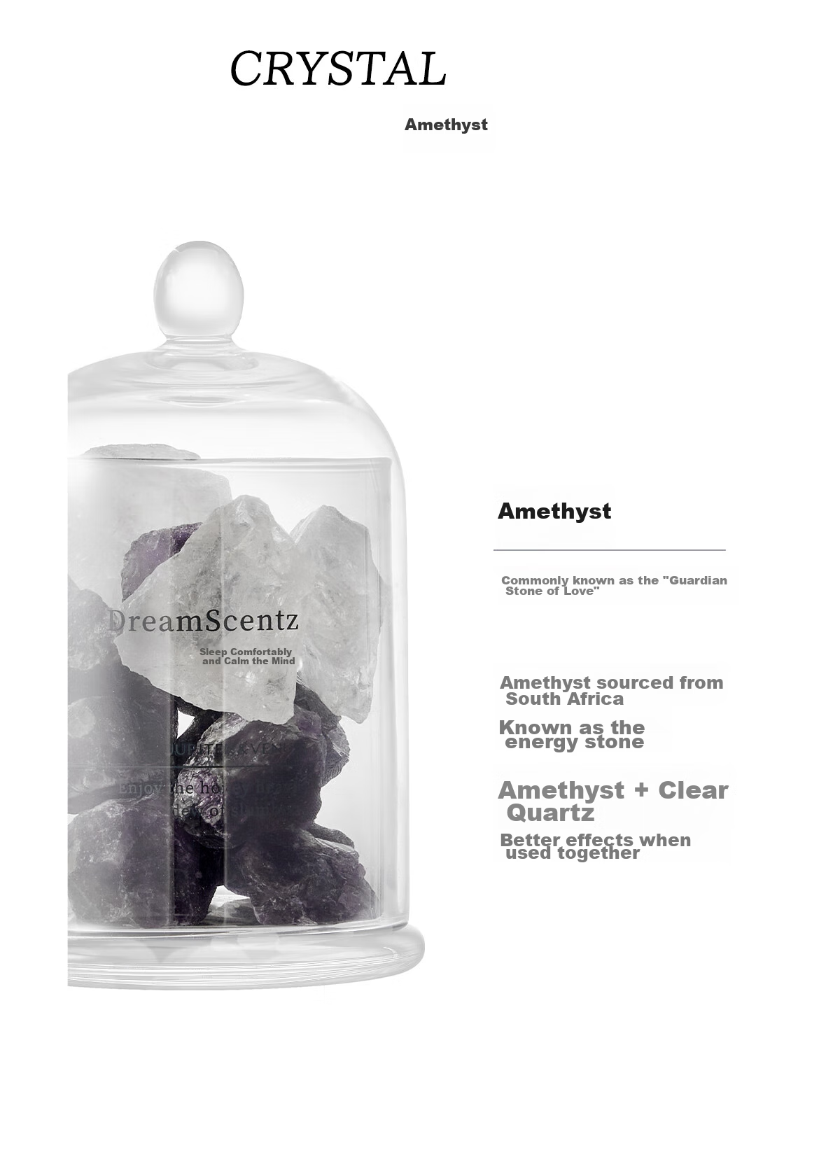 Jupiter & Venus Sleep Crystal Aromatherapy Gift Box, Indoor Fragrance Essential Oil Diffuser Stone, Wedding Birthday Gift, Mid-Autumn Festival Present 10