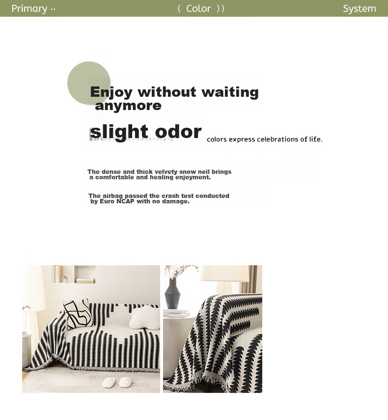 Pierre Cardin Sofa Cover, Full Coverage Sofa Throw, Anti-Scratch, Non-Slip, All-Season Use, Cotton And Linen Sofa Pad Cover, 180*130cm 3