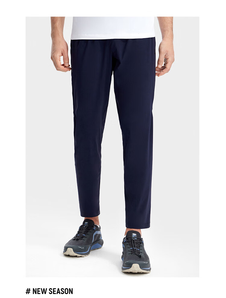 FILA Official Men's Knitted Basic Straight-Leg Fitness Sports Pants 22