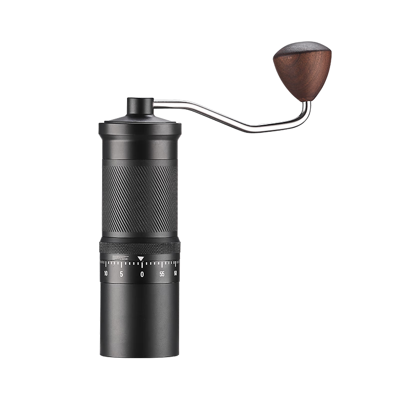 CLITON Hand-Crank Coffee Grinder, External Adjustable Scale Coffee Bean Grinder, Manual Coffee Machine, Automatic Grinding Powder Machine