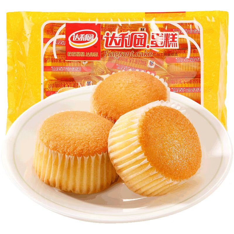 达利园香浓蛋糕蛋香味300g独立小包装面包办公室下午茶休闲零食