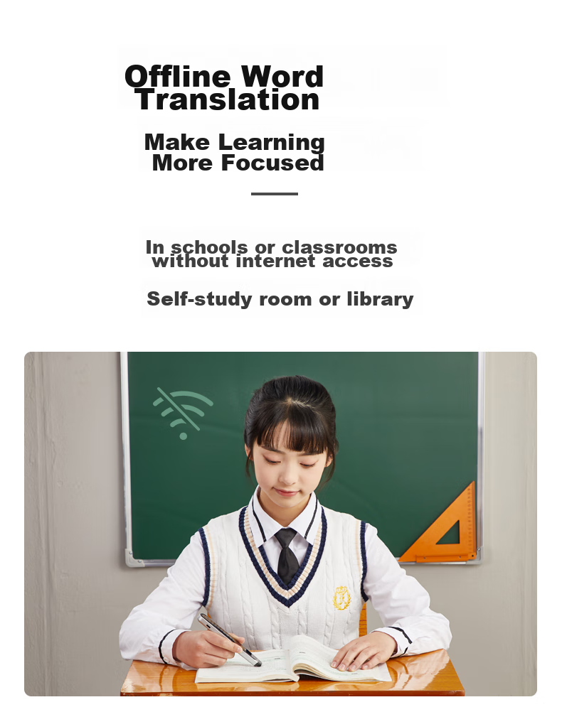 JoneR Vocabulary Pen, Scanning Learning Translation Pen, Electronic Dictionary Learning Machine, Voice Translation Machine for Middle And Elementary School Students, Word Reading Pen, English-Chinese Dictionary Scanning Pen, Smart Recording Pe 8