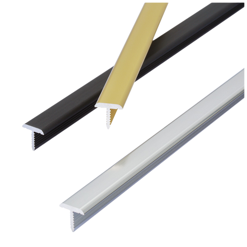 持雍压条金属地板铝合金t型条zj002 玫瑰金按根出售