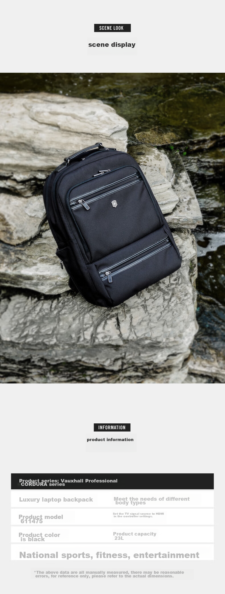 VICTORINOX Swiss Army Knife, Vocational 17-Inch Backpack, Business Laptop Bag, Large Capacity Shoulder Bag, Commuter 611475 4