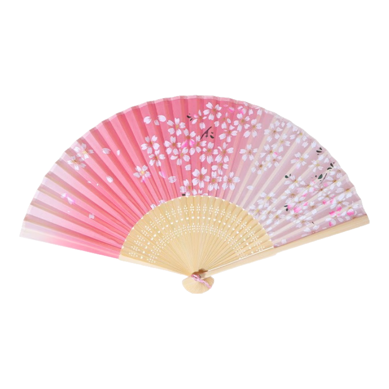 Jidukongjian Folding Fan, Traditional Chinese Style, Gift Box Packaging, Summer Chinese-Style Women's Fan, Birthday Gift, Photo Prop, Dance Fan, Decorative Item