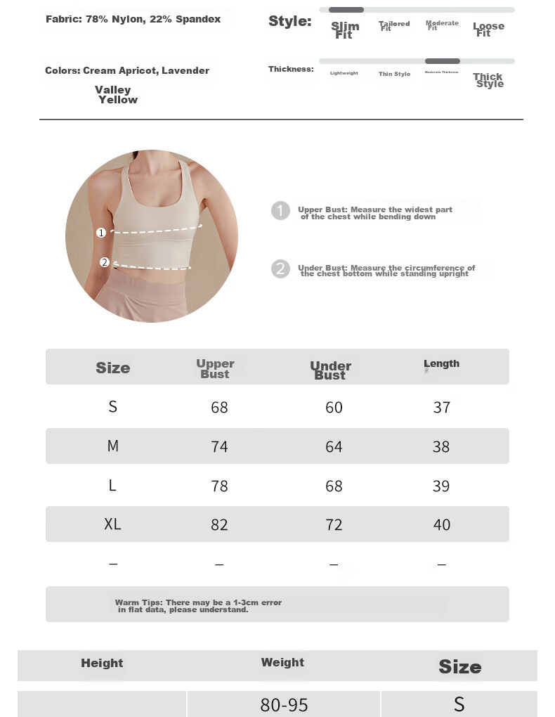 XUEXIMAN Sports Bra for Women, Beautiful Back Design, High-Impact Crossback, Anti-Shock, Push-Up, Anti-Sagging, Fitness Vest, Yoga Bra 10