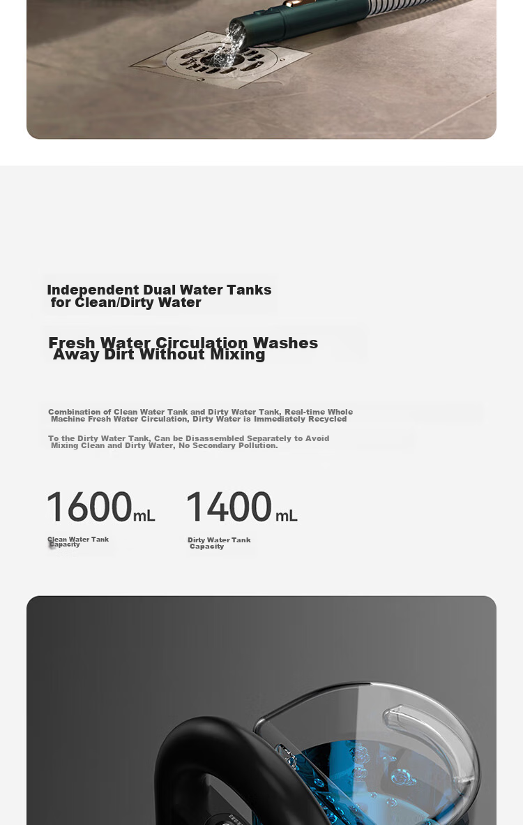 Deerma [Multiple Brush Head Set] High-Temperature Steam Fabric Cleaning Machine BY700S Multi-Functional Cleaner Kitchen Grease Glass Cleaning Wonder 29