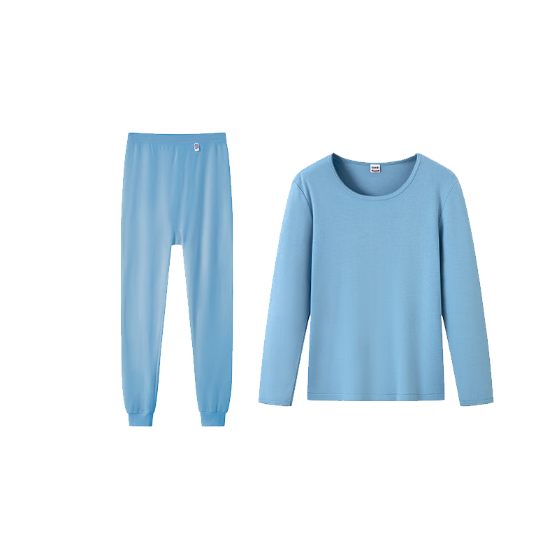 Yiershuang [100% Pure Cotton] Women's Thermal Underwear Set, Anti-Static Full Cotton Autumn Top And Pants, Cotton Sweater Pants