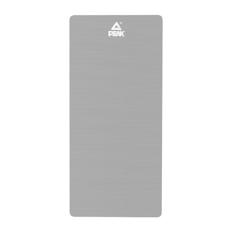 PEAK Yoga Mat, Thickened And Widened, for Men And Women, Fitness Training Exercise, Shock-Absorbing, Soundproof, Non-Slip, Children's Dance Mat, Gray Color