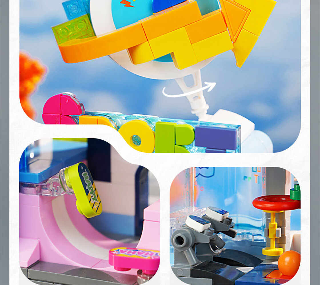 MINISO Musical Instrument Store, Building Blocks, Children's And Adult Assembly Toys, Desktop Ornaments, Birthday Gifts for Men And Wome 21