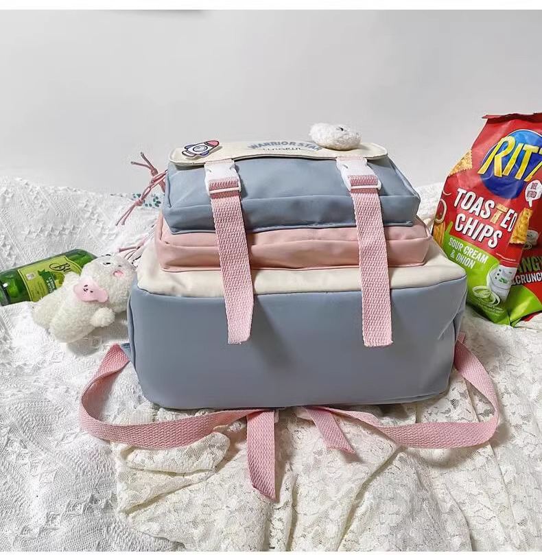 Huili Large Capacity Backpack for Women, Middle School And College Students, High School Students, Niche Elementary School Students in Grades Three to Six, Double Shoulder Bag 20