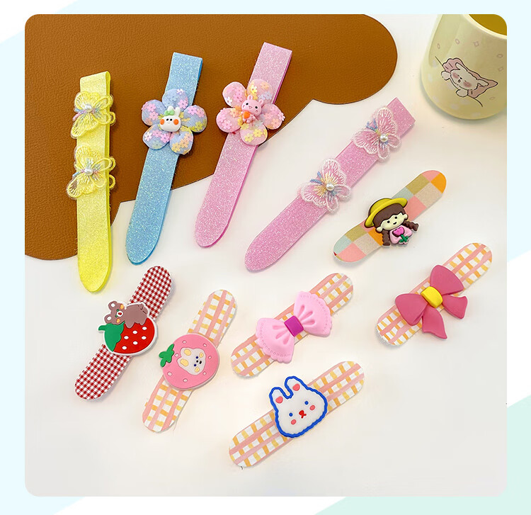 CHIMERA 6-Piece Children's Bangs Hair Clips with Sequins And Fish Scale Mermaid Tails BB Clips for Girls, Mid-Autumn Festival Gift 20