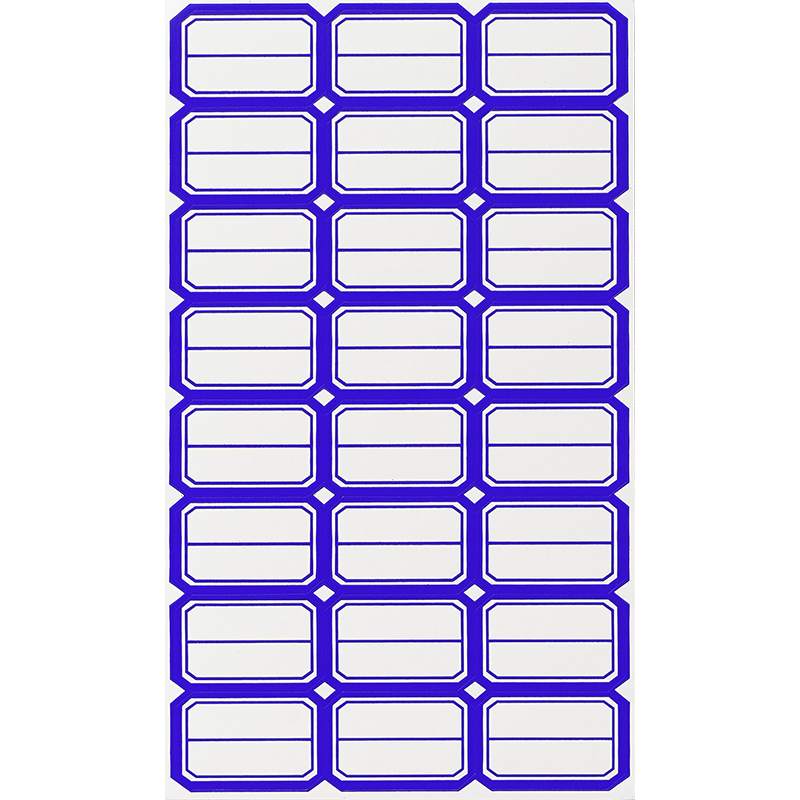 DSB (Dishibi) 1440 Pieces, 39×25mm Label Paper Stickers, Self-Adhesive Notes, Easy-To Paper, Sticky Notes, Office Supplies, Memo Pads, 4625 Blue