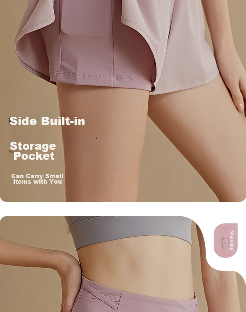 XUEXIMAN Yoga Shorts for Women, Anti-Chafing Breathable Quick-Dry Shorts, Running Training High-Waist Fitness Pilates Shorts, Summer Three-Quarter Length 7