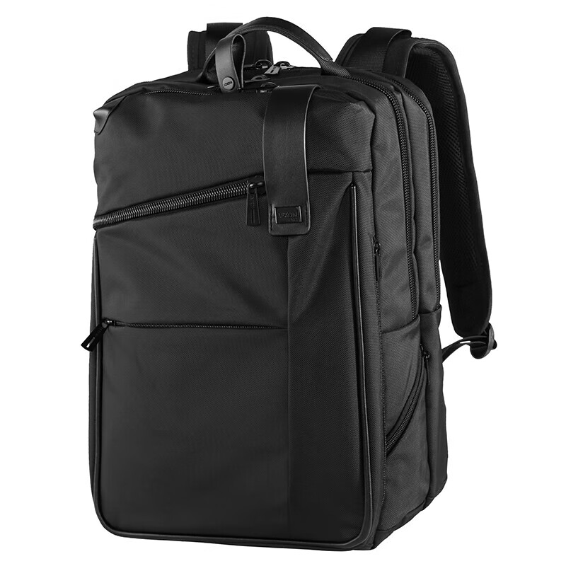 LEXON Business Backpack for Men with Two Compartments, 15.6/16 Inch Laptop Bag, Notebook Travel Bag, Schoolbag Gift