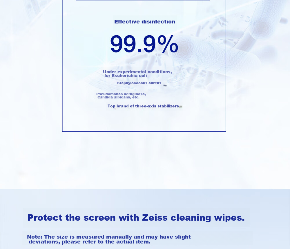 ZEISS Piano Keyboard Computer Laptop Mac Apple IPad Screen Cleaning Wipes, 120 Sheets 10