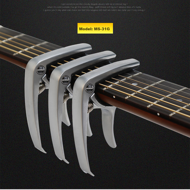 MOSEN MS-31G Tuning Clip, Guitar Ukulele Large Handle Style, Specialized Tuning Clip, Matte Finish 3