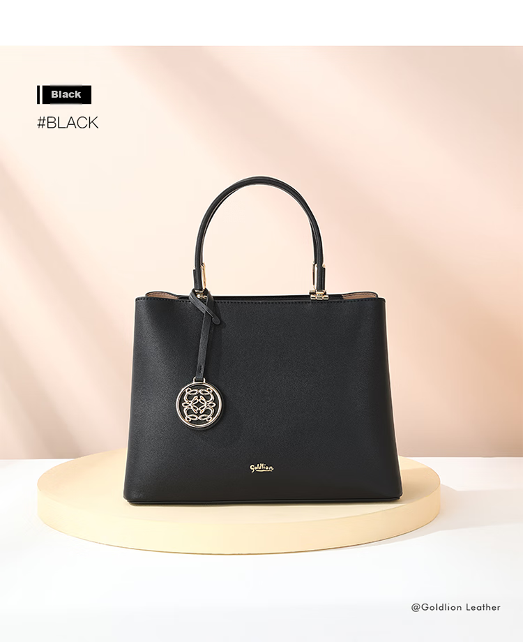 Goldlion Women's Handbag, Versatile Business Shoulder Crossbody Bag for Ladies, Birthday Gift 17