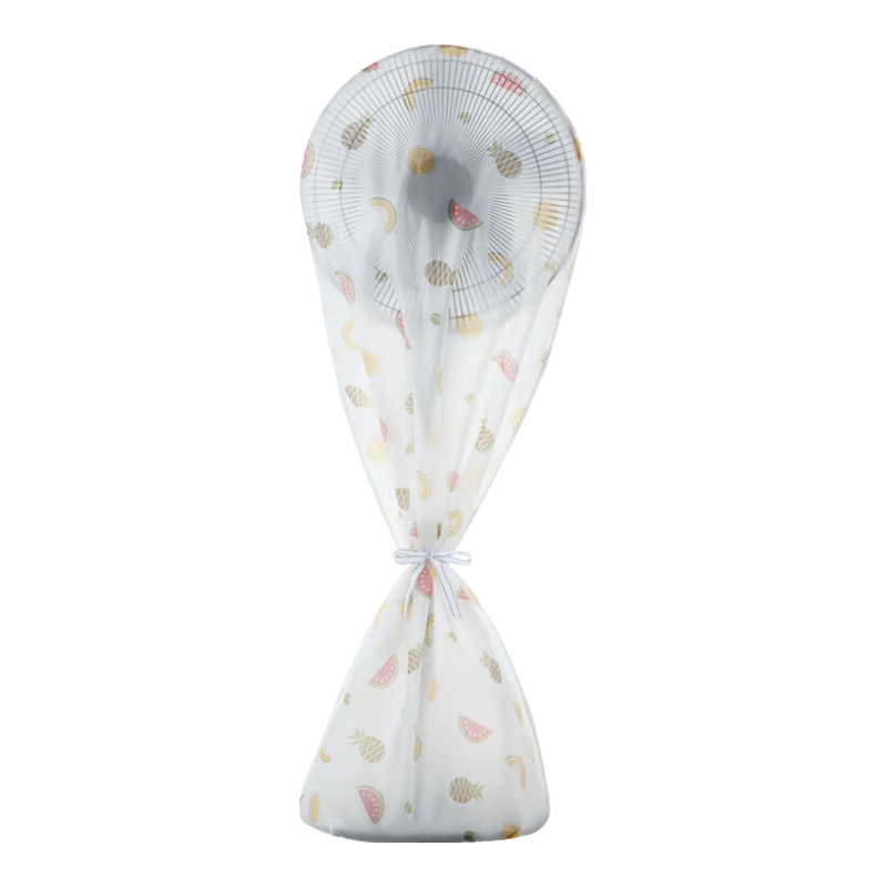Lelandi Full-Coverage Electric Fan Cover, Universal Floor-Standing Moisture-Proof Dustproof Elastic Cover, Colorful Fruit Pattern L1008