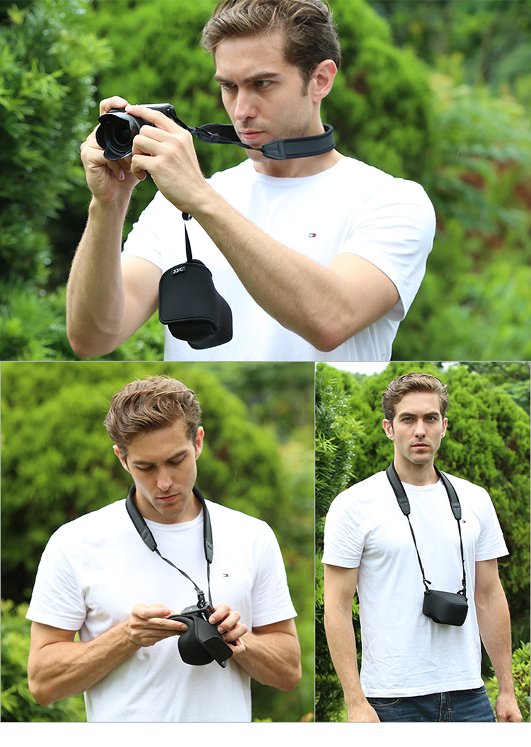 JJC Compatible Lens Hood for Fuji Mirrorless Cameras, Suitable for XE4, XT30, XA7 Inner Case, Olympus EM10II, EPL8 Photography Protective Cover Accessory (Random Delivery of New Or Old Version) 2