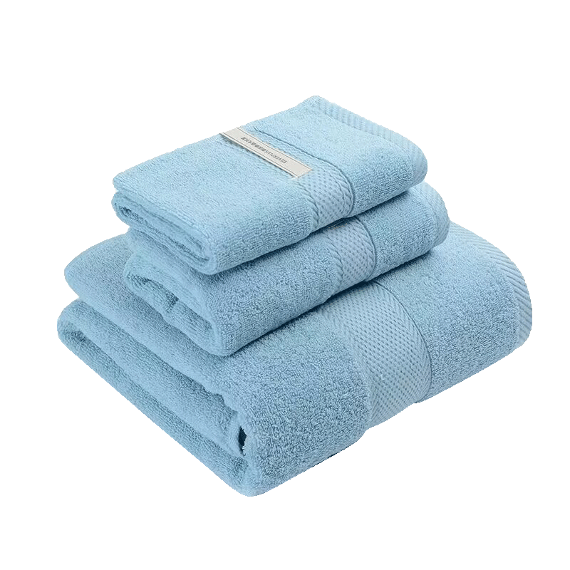 Grace Antibacterial Pure Cotton Towel And Bath Towel Set, Gift Box Package, Sports, 1 Bath Towel * 2 Towels