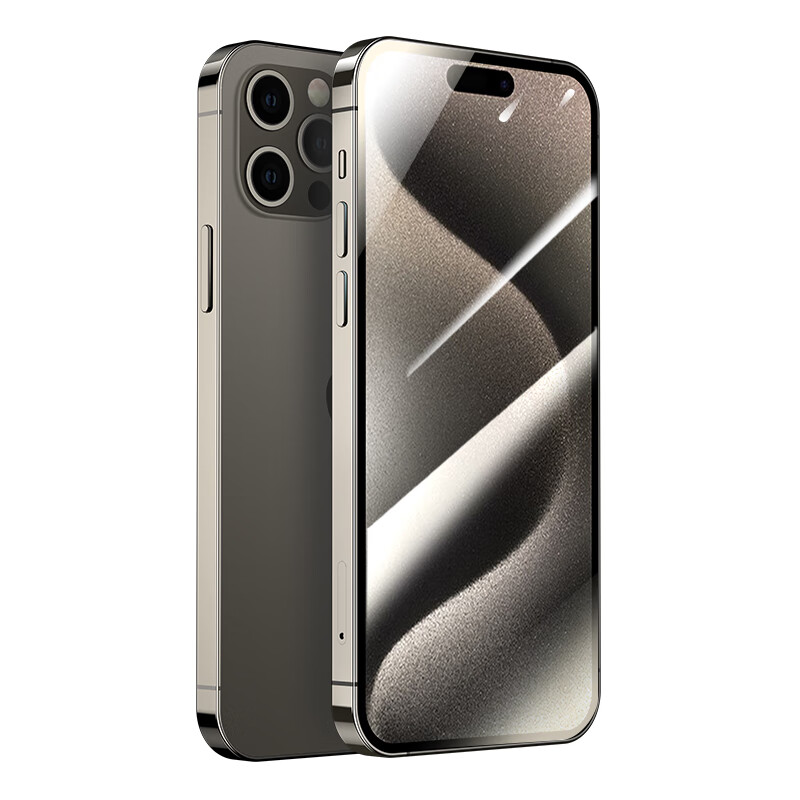 Защитное стекло Smorss для iPhone 15, антибликовое, антишпионское, противоударное, 2 шт.
