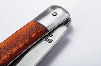 世达(sata)03110 弯刃木柄电工刀70mm