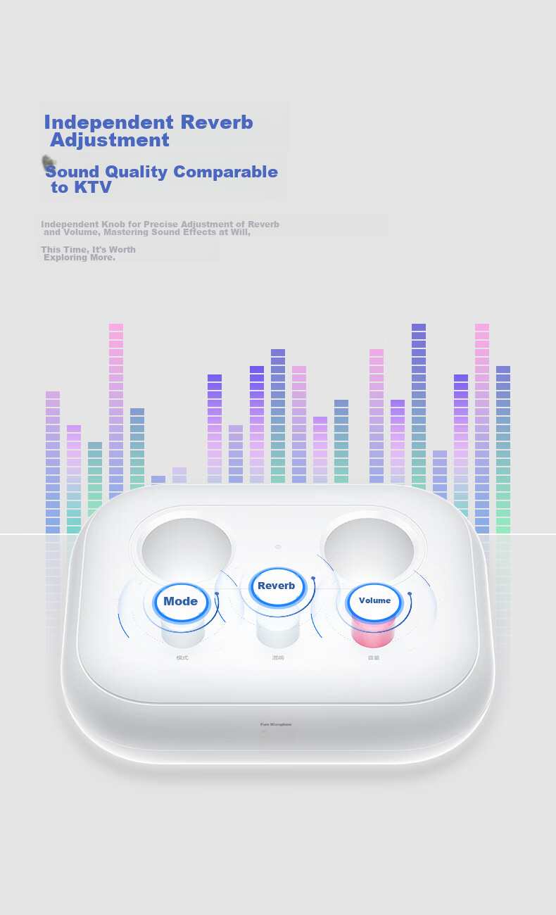 Chunmai Supports HarmonyOS Smart Home KTV TV Karaoke Wireless Microphone Speaker Singing Equipment X2 8