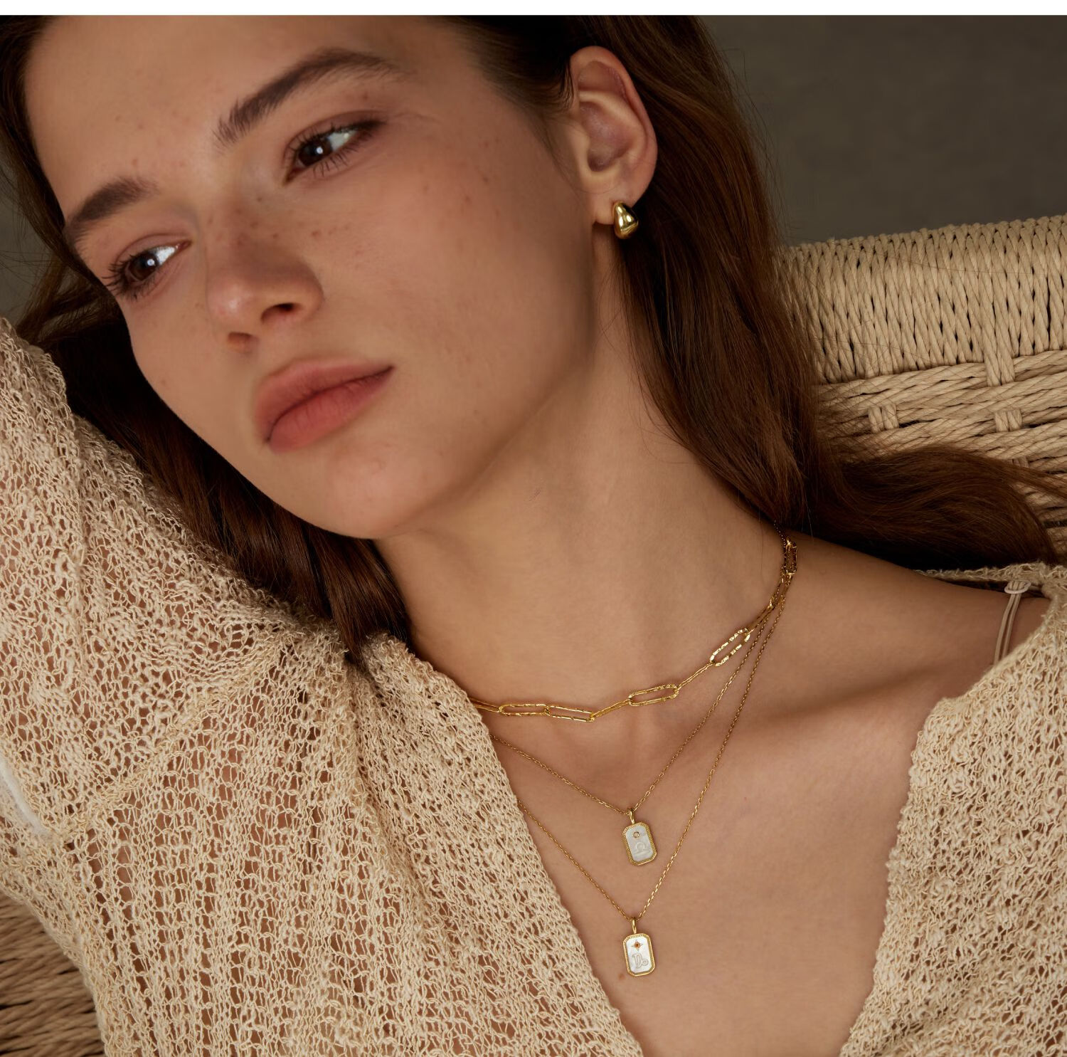 Arsis Embossed 12 Constellations Necklace, Original Design, Exquisite And Fashionable, Versatile, Birthday Gift for Girlfriend, Sagittarius 11