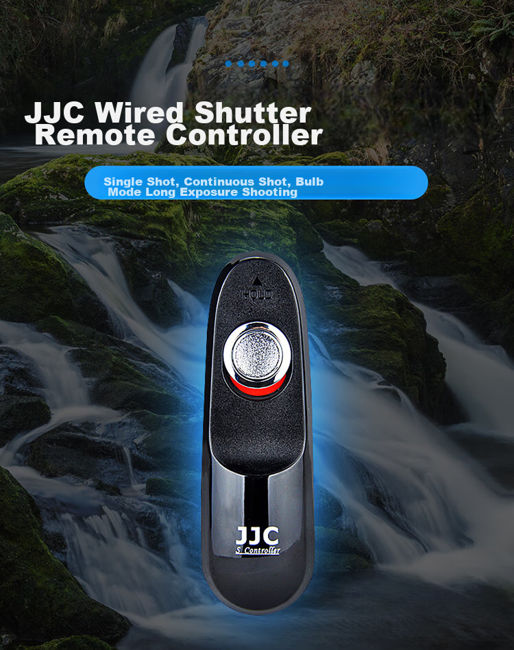 JJC Compatible with Fuji Shutter Cable, Suitable for XT4, XT30III, XT30 Second And Third Generation, XPRO3, XA7, X100VI, GFX100S, XH2S Cameras, Wired Remote Control RR-100 1