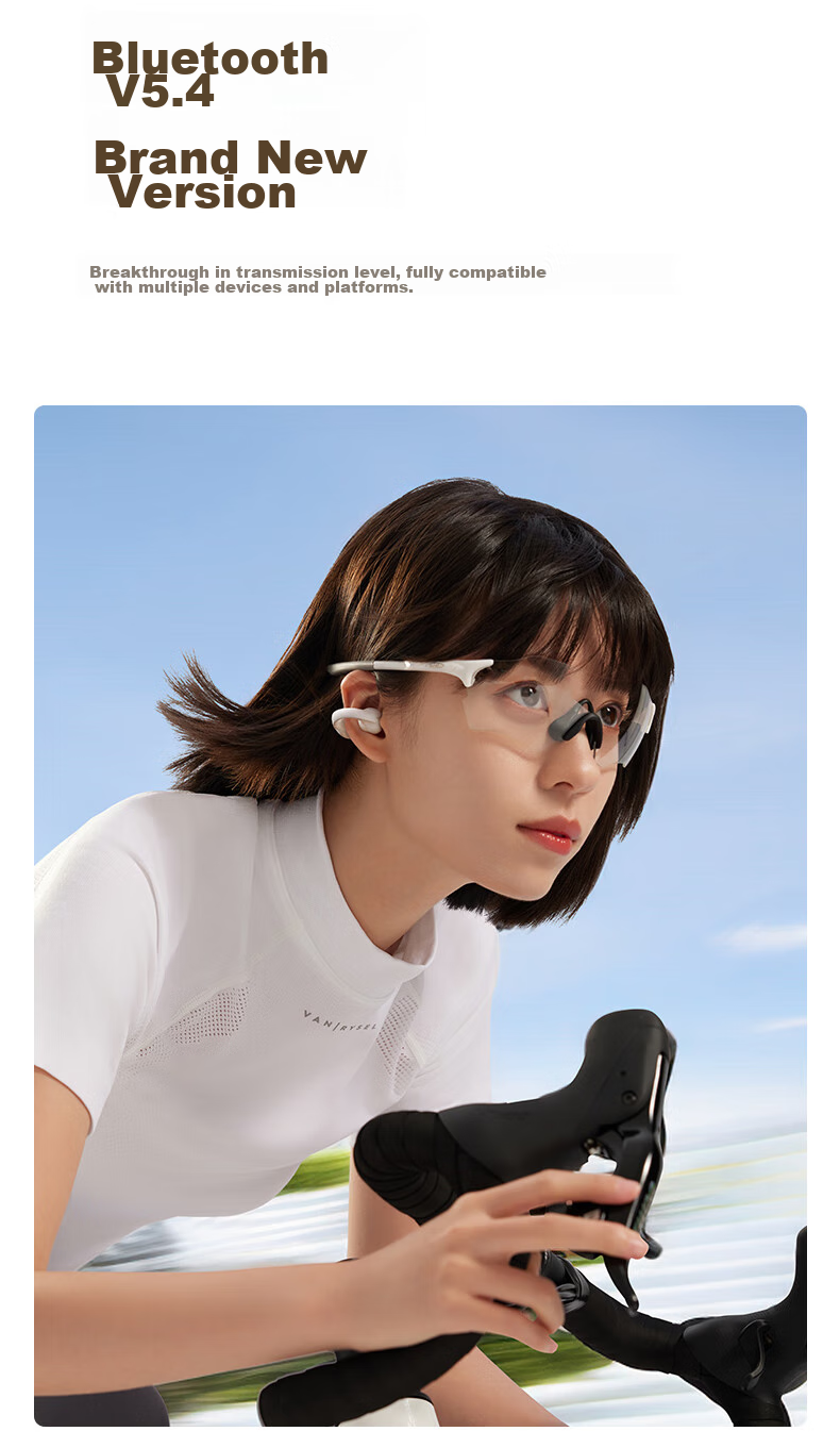 EDIFIER Comfo Clip Bluetooth Headphones with Bone Conduction Upgrade And Air Conduction, Open-Style Running Sports Earphones, Smart Channel Detection, Floating Light Gree 16