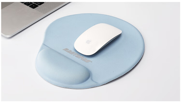 Rantopad TOTO Pro Memory Foam Wrist Rest Mouse Pad Lycra Surface Large Ergonomic Hand Support Mat Office Gaming FPS Smooth Non-Slip Desk Pad Mig 14
