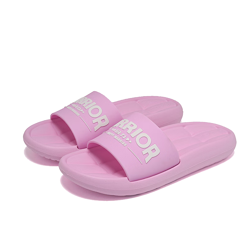 Huili Ins Style Couple's Wear, Inner And Outer Wear, Non-Slip Feeling, Air Cushion Soft And Bouncy, Breathable Comfortable Thick-Soled Sandals, Women's Style HL01852, Light Purple, Size 40