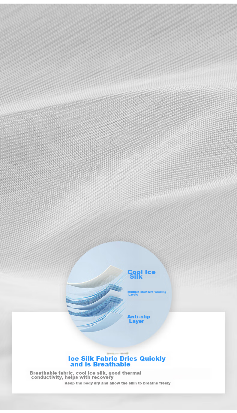 Qiqijia Ice Silk Seat Cushion, Breathable Cooling Pad for Summer, Office Chair Pad, Long-Sitting Breathable Cooling Mat, Butt Pad, Seat Cushion, Chair Pad 3