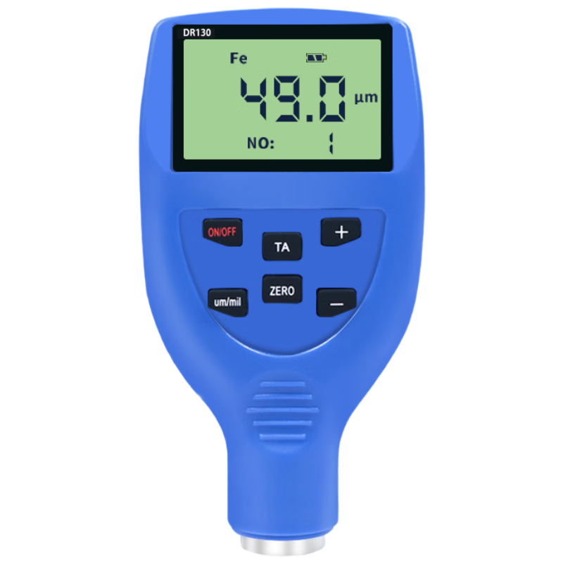 Dongru Dual-Use Coating Thickness Gauge Paint Thickness Meter Electrophoretic Enamel Film Thickness Tester DR130 0-1500um