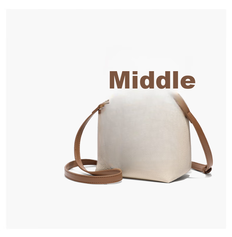 Viney Women's Handbag, Cowhide Bucket Bag, Light Luxury Crossbody Tote Shoulder Bag, Practical Birthday And Mother's Day Gift for Mom 21